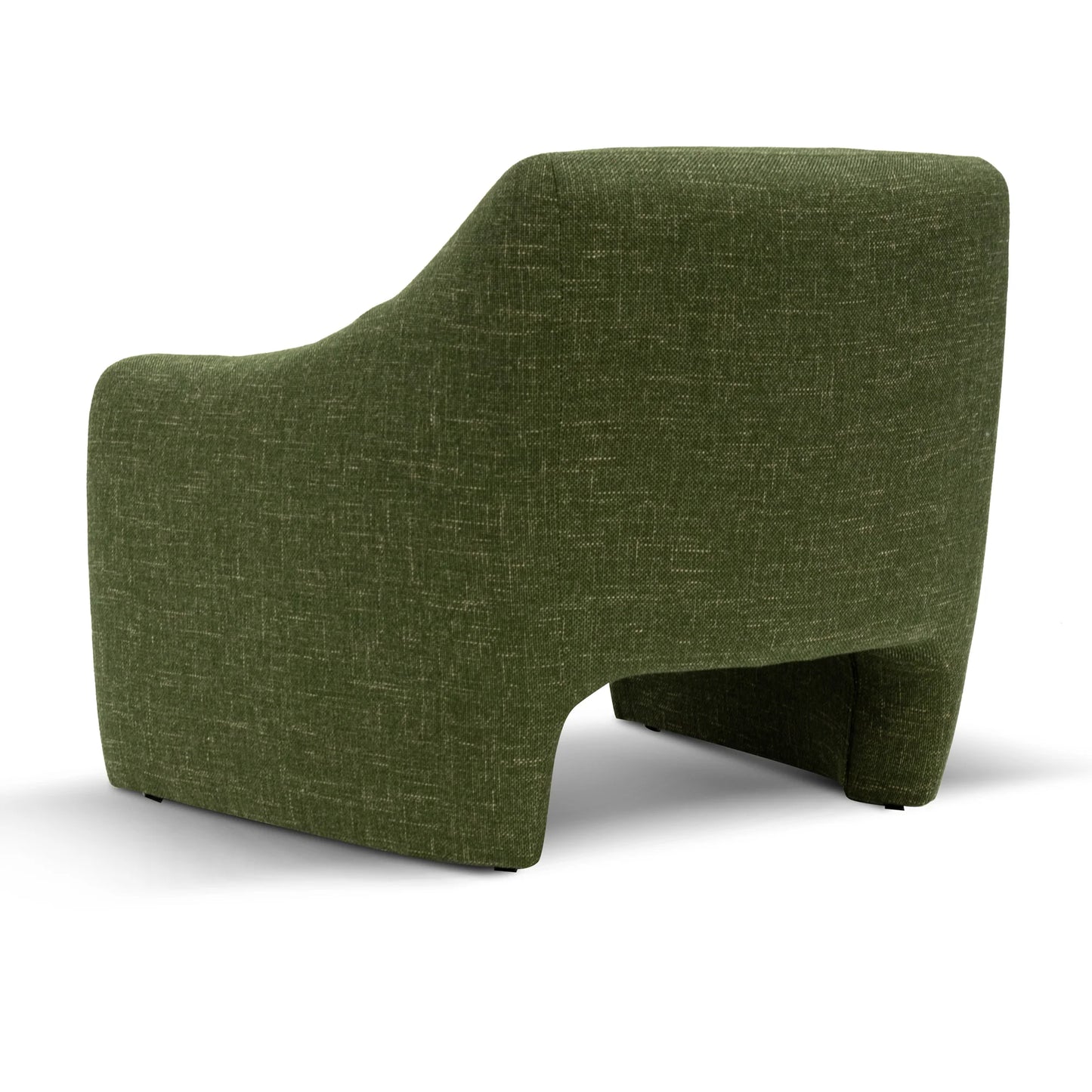Fabric Armchair - Khaki Green