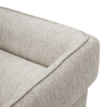 Swivel Armchair - Light Grey