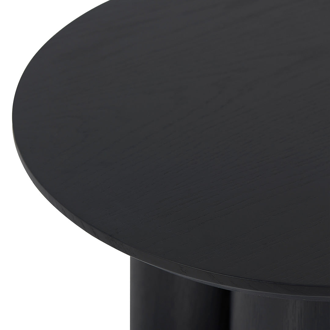 1.3m Coffee Table - Full Black