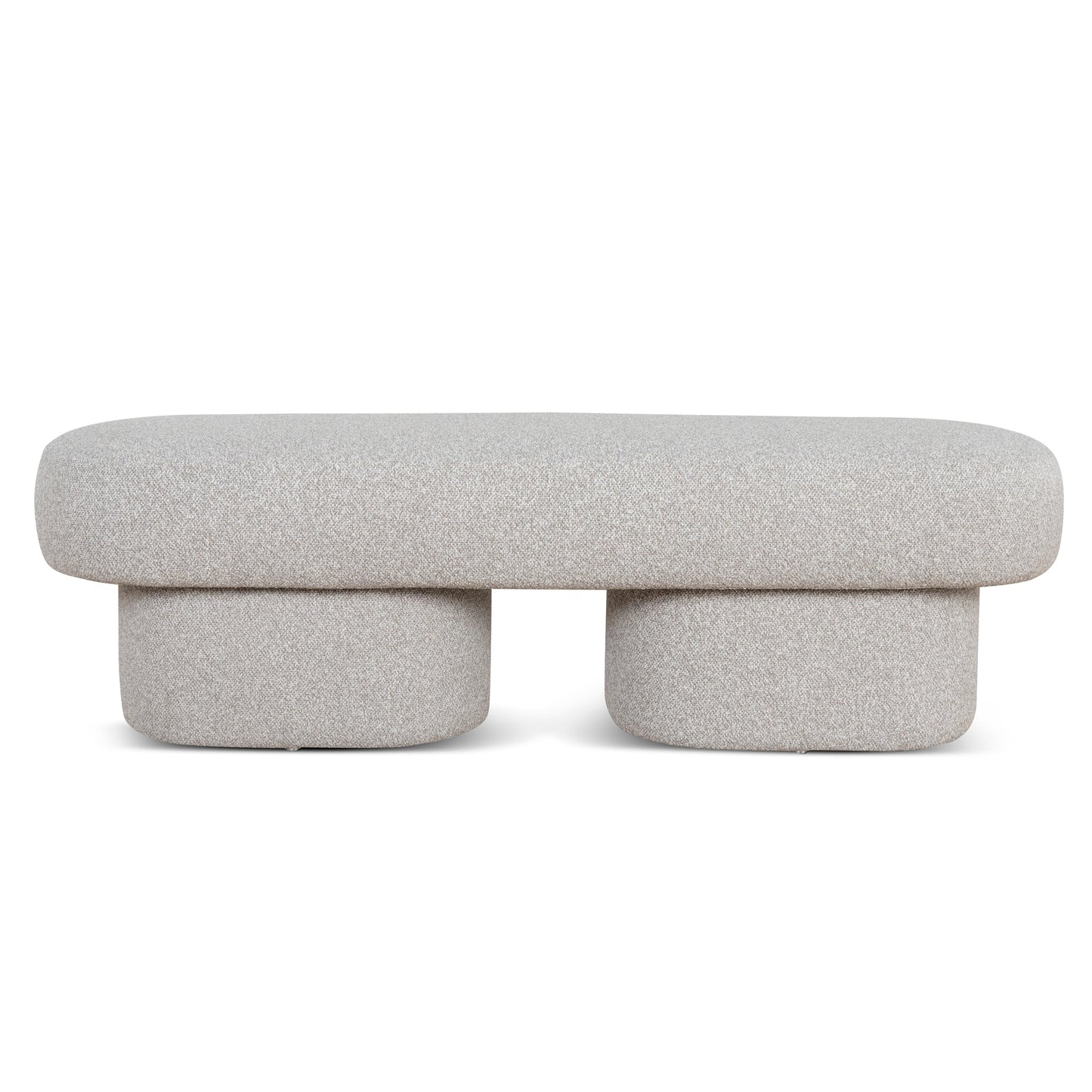 1.5m Long Ottoman Bench - Clay Grey