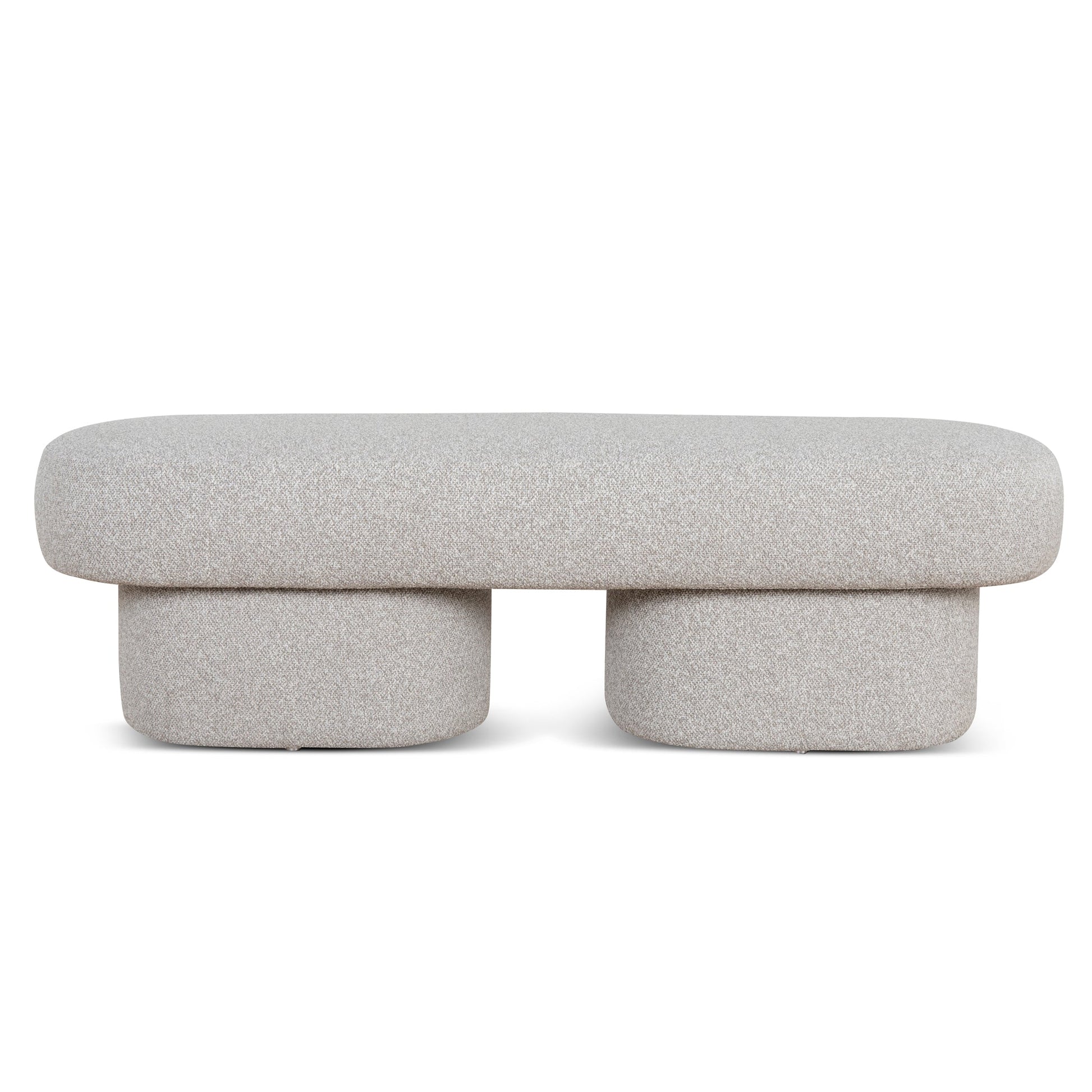 1.5m Long Ottoman Bench - Clay Grey