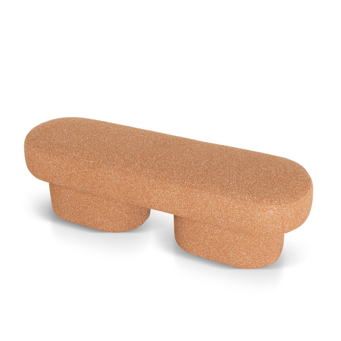 1.5m Long Ottoman Bench - Copper Brown