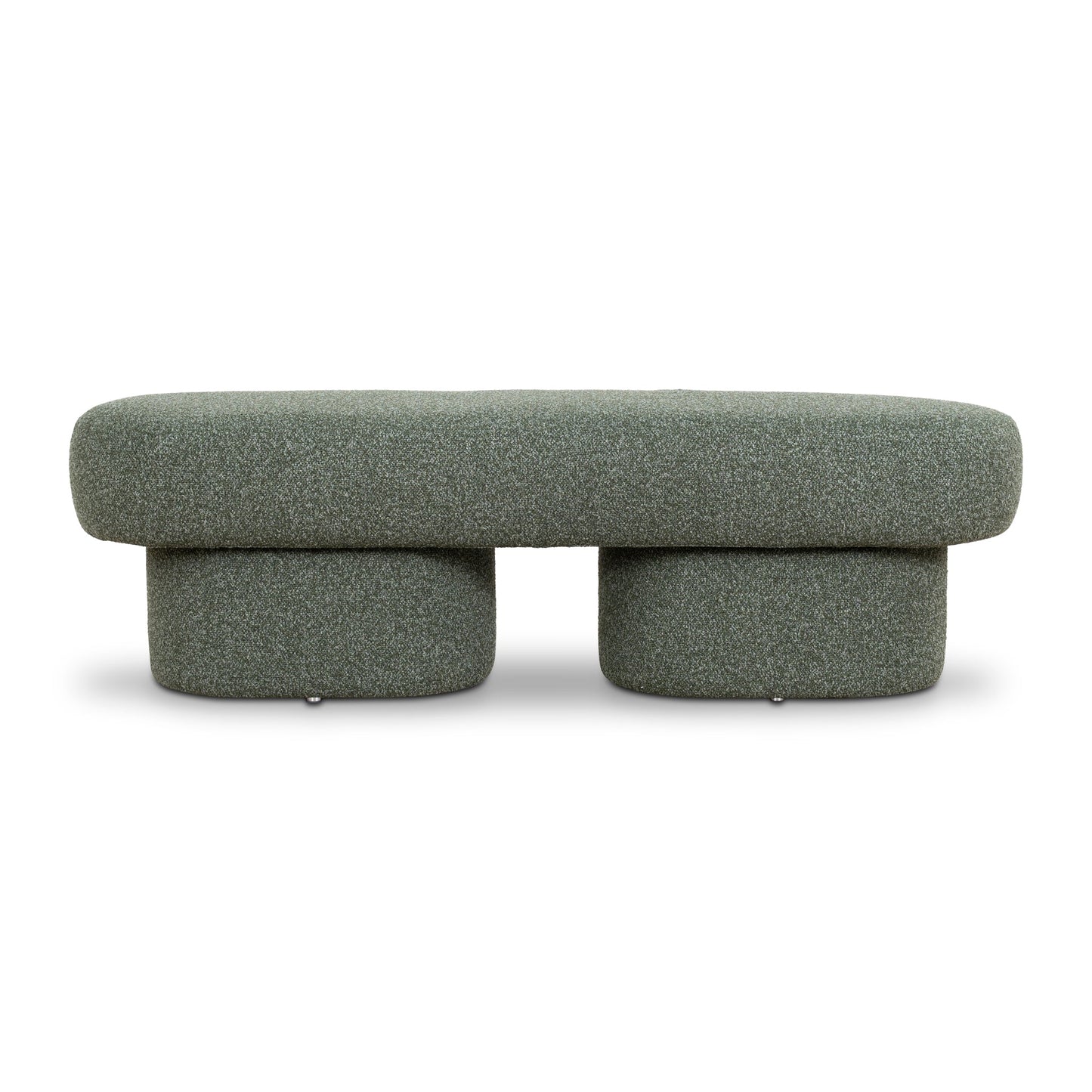 1.5m Long Ottoman Bench - Hunter Green
