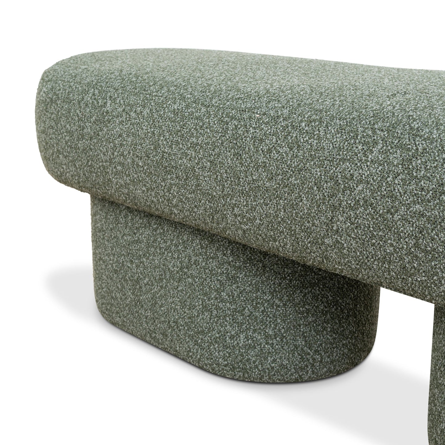 1.5m Long Ottoman Bench - Hunter Green