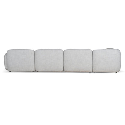 Left Chaise Modular Sofa - Cloud Grey