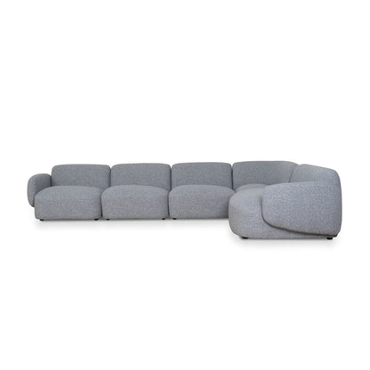 Right Chaise Modular Sofa - Glacier Grey