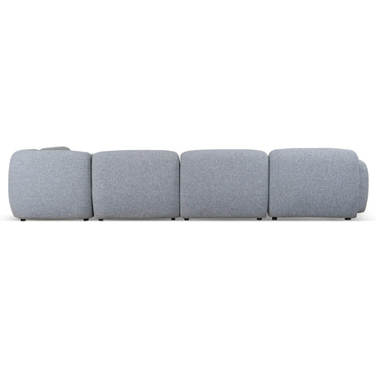Right Chaise Modular Sofa - Glacier Grey