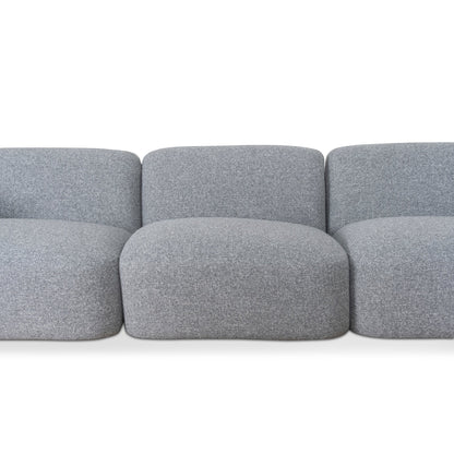 Right Chaise Modular Sofa - Glacier Grey
