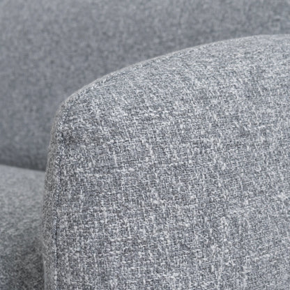 Right Chaise Modular Sofa - Glacier Grey