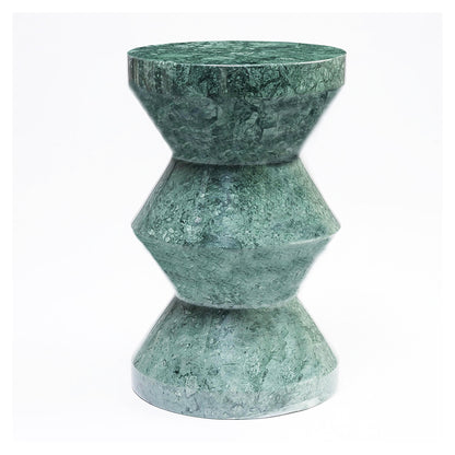 Solstice Solid Marble Accent Table