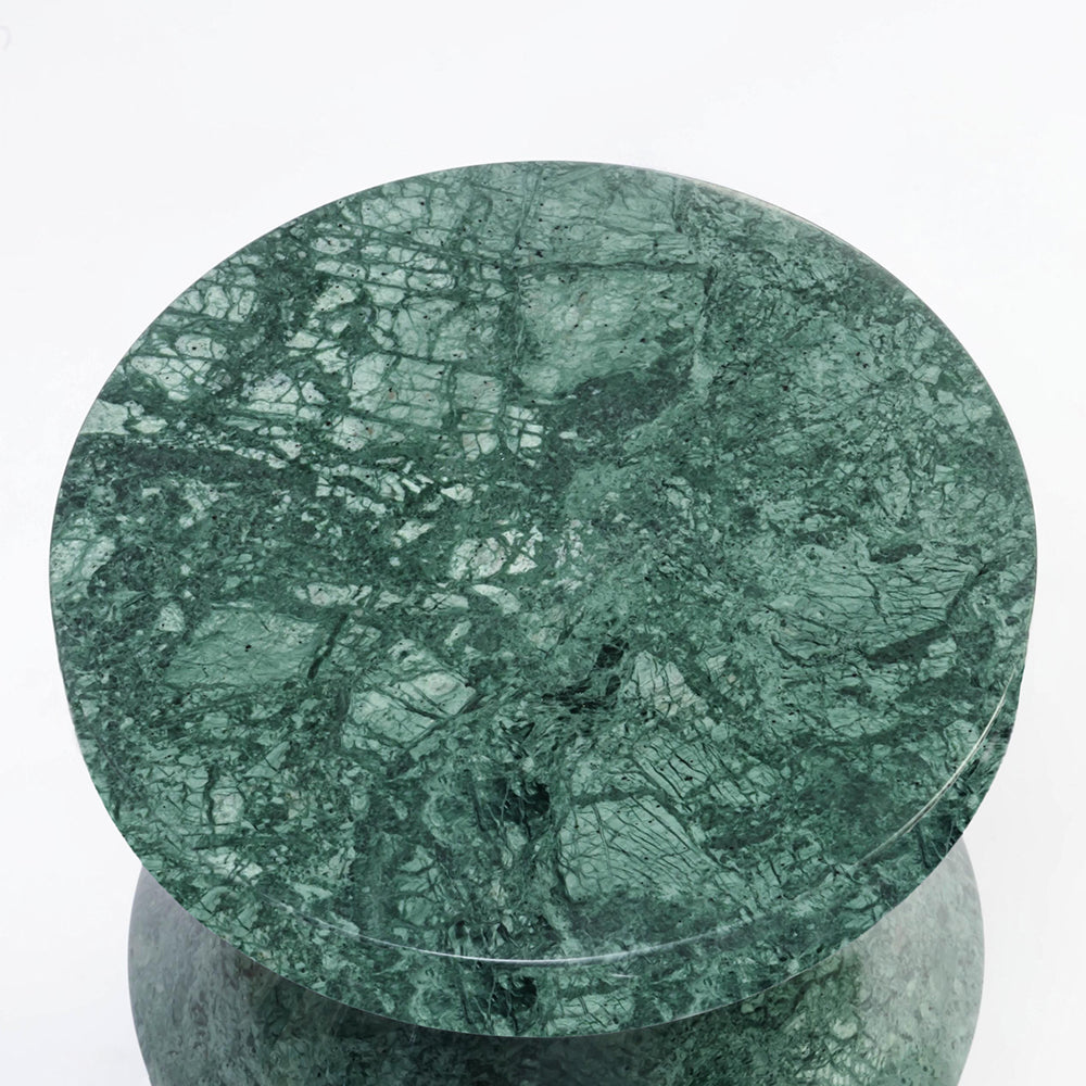 Solstice Solid Marble Accent Table