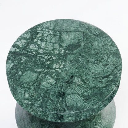 Solstice Solid Marble Accent Table