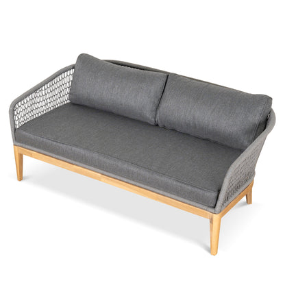 4pcs Outdoor Lounge Set - Grey