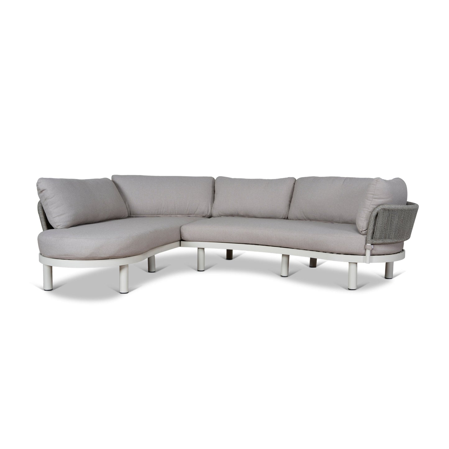 Outdoor Corner Sofa - Light Brown