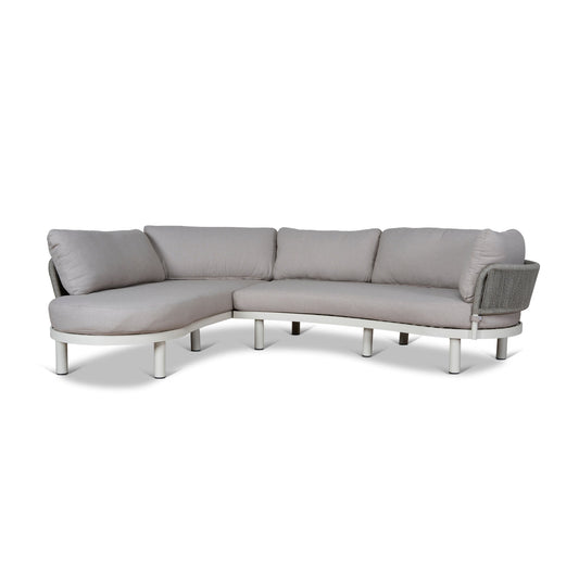 Outdoor Corner Sofa - Light Brown