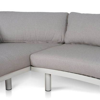 Outdoor Corner Sofa - Light Brown