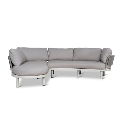 Outdoor Corner Sofa - Light Brown