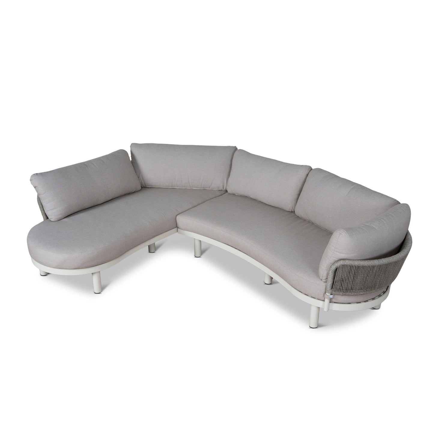 Outdoor Corner Sofa - Light Brown
