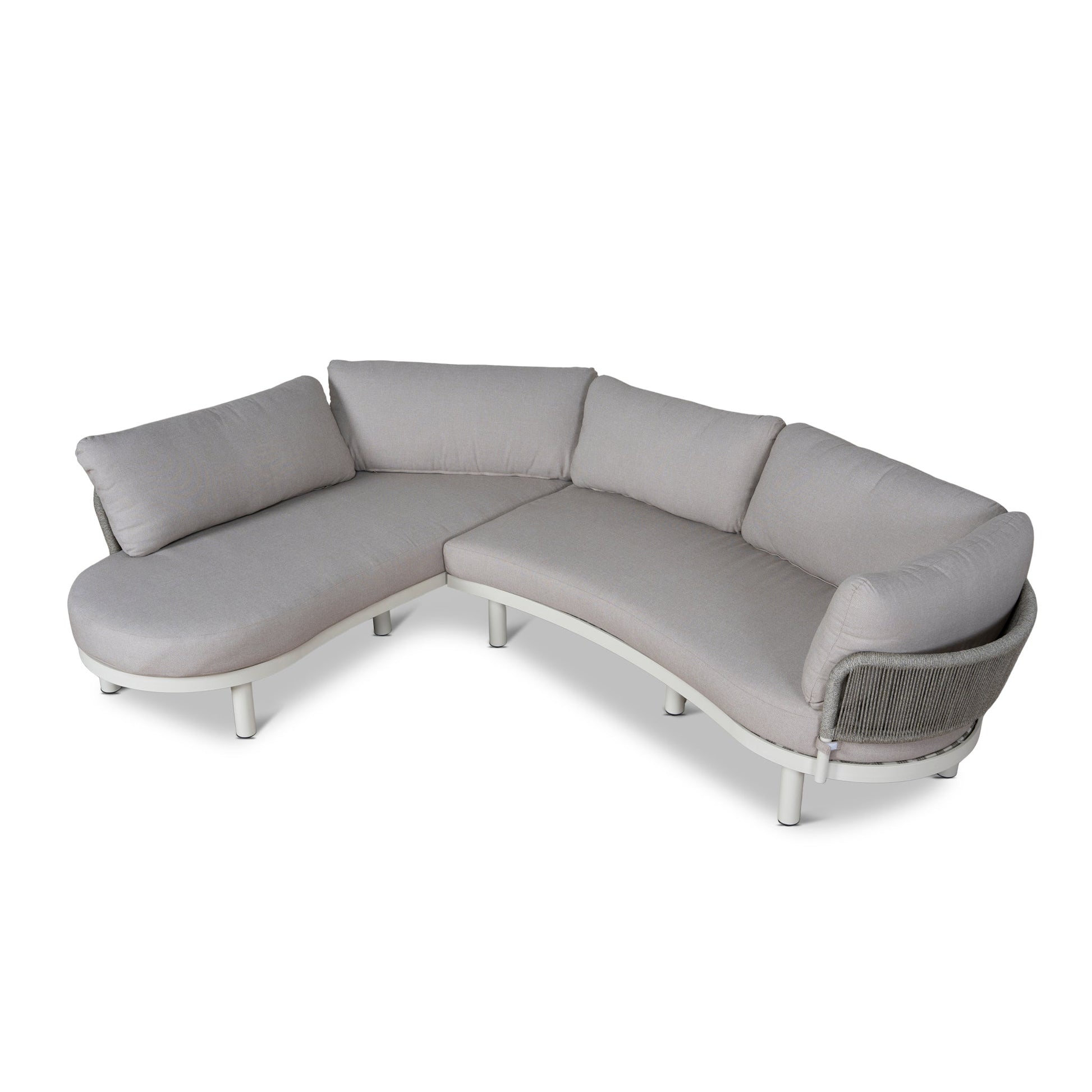 Outdoor Corner Sofa - Light Brown