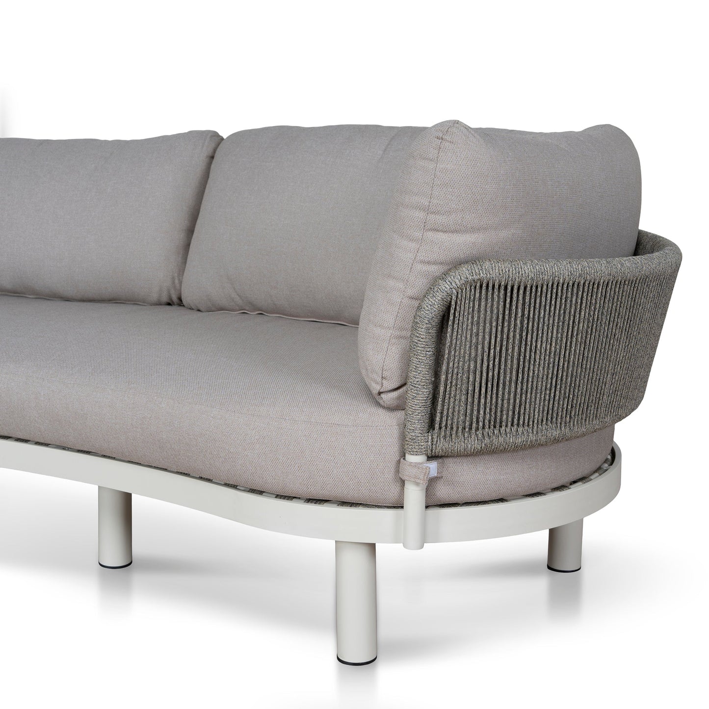 Outdoor Corner Sofa - Light Brown