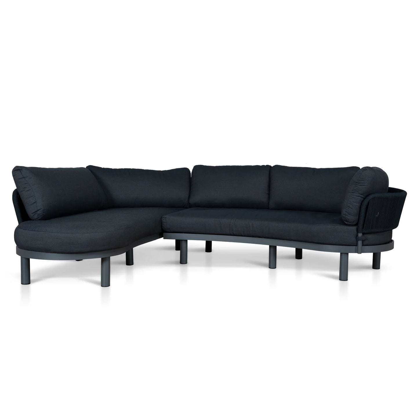 Outdoor Corner Sofa - Royal Dark Grey