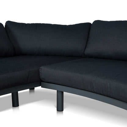 Outdoor Corner Sofa - Royal Dark Grey