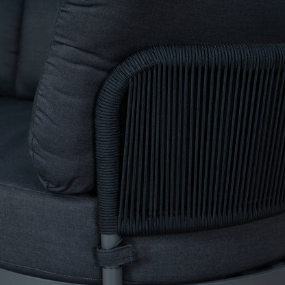 Outdoor Corner Sofa - Royal Dark Grey