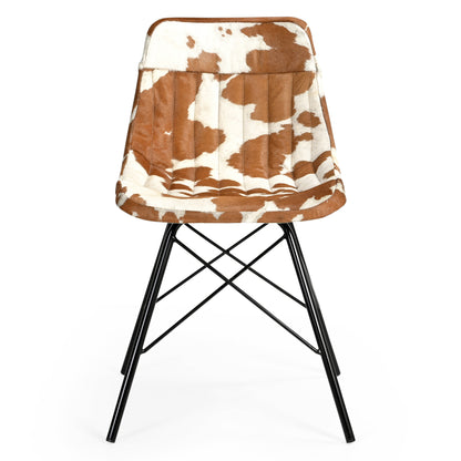 Classic Cowhide Arm Chair
