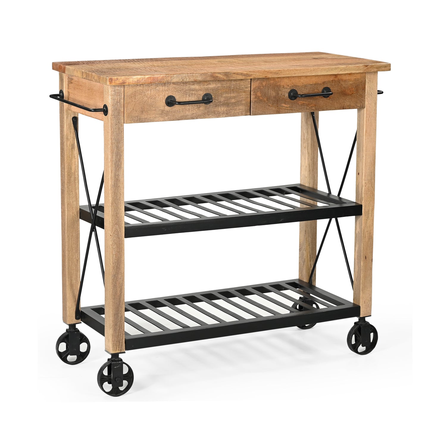 Hardwood Butlers Kitchen Trolley