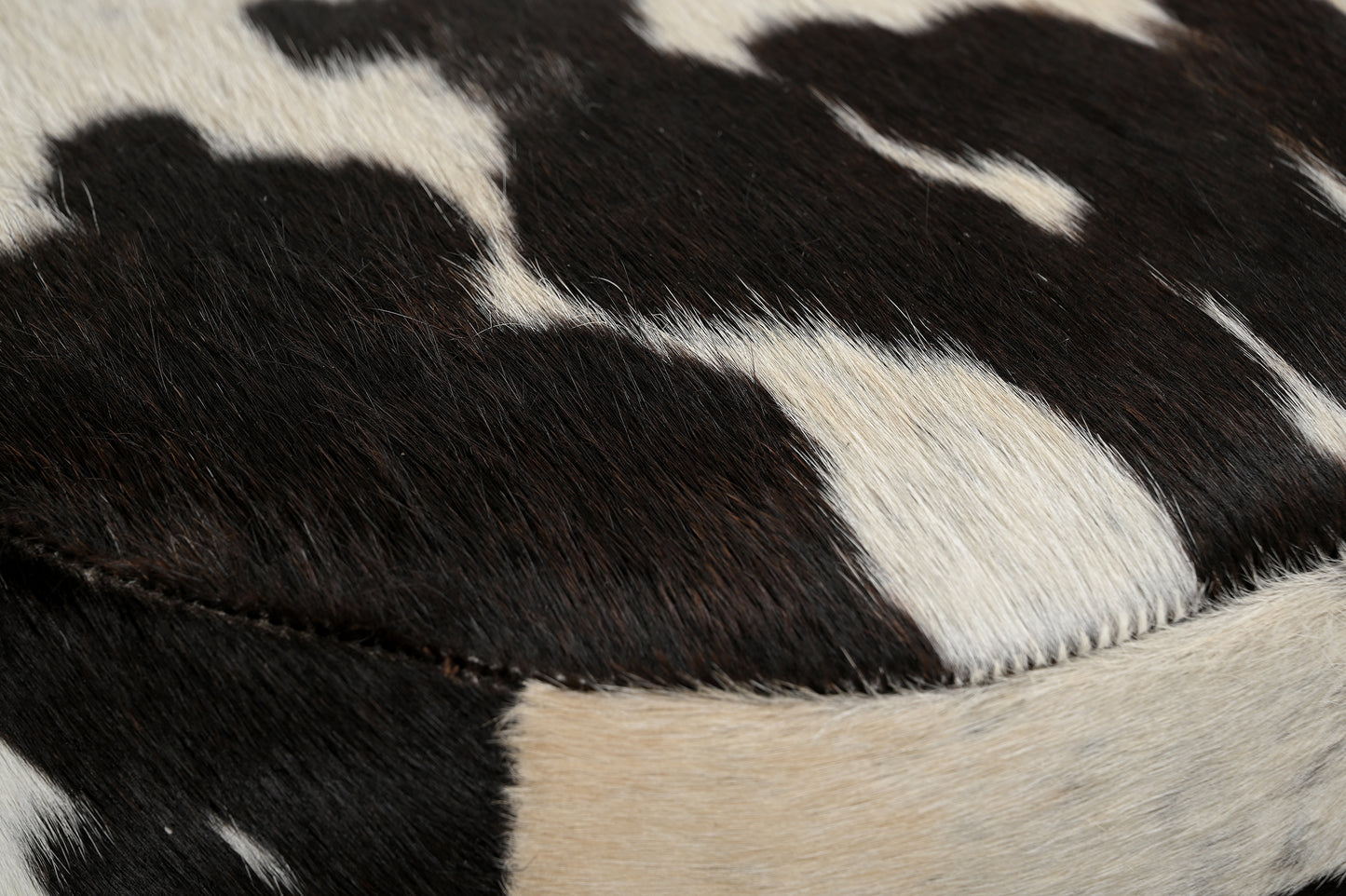 Cowhide Industrial Bar Stool