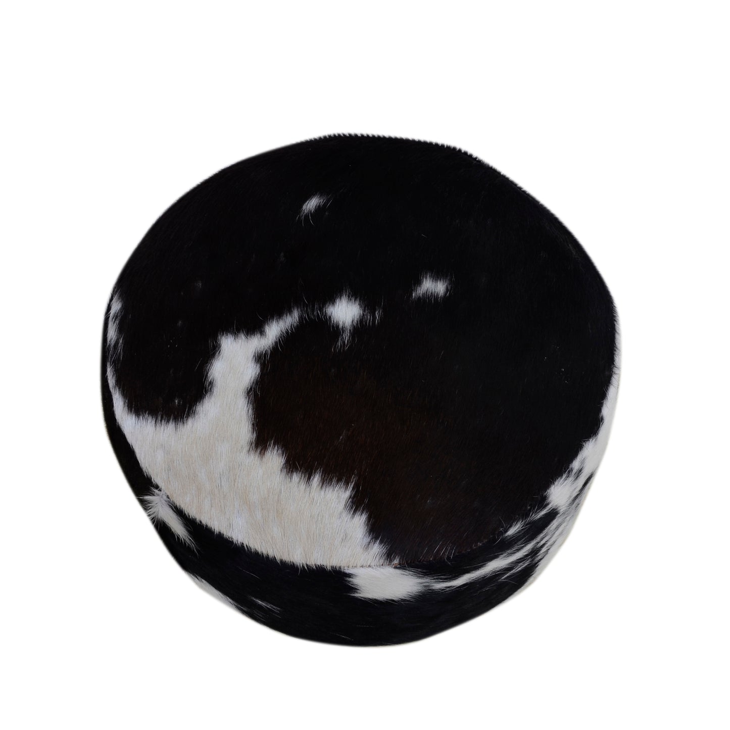 Cowhide Industrial Bar Stool