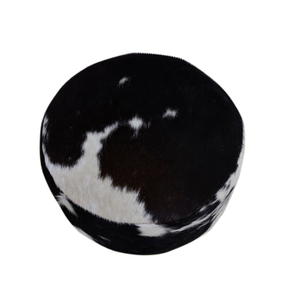 Cowhide Industrial Bar Stool