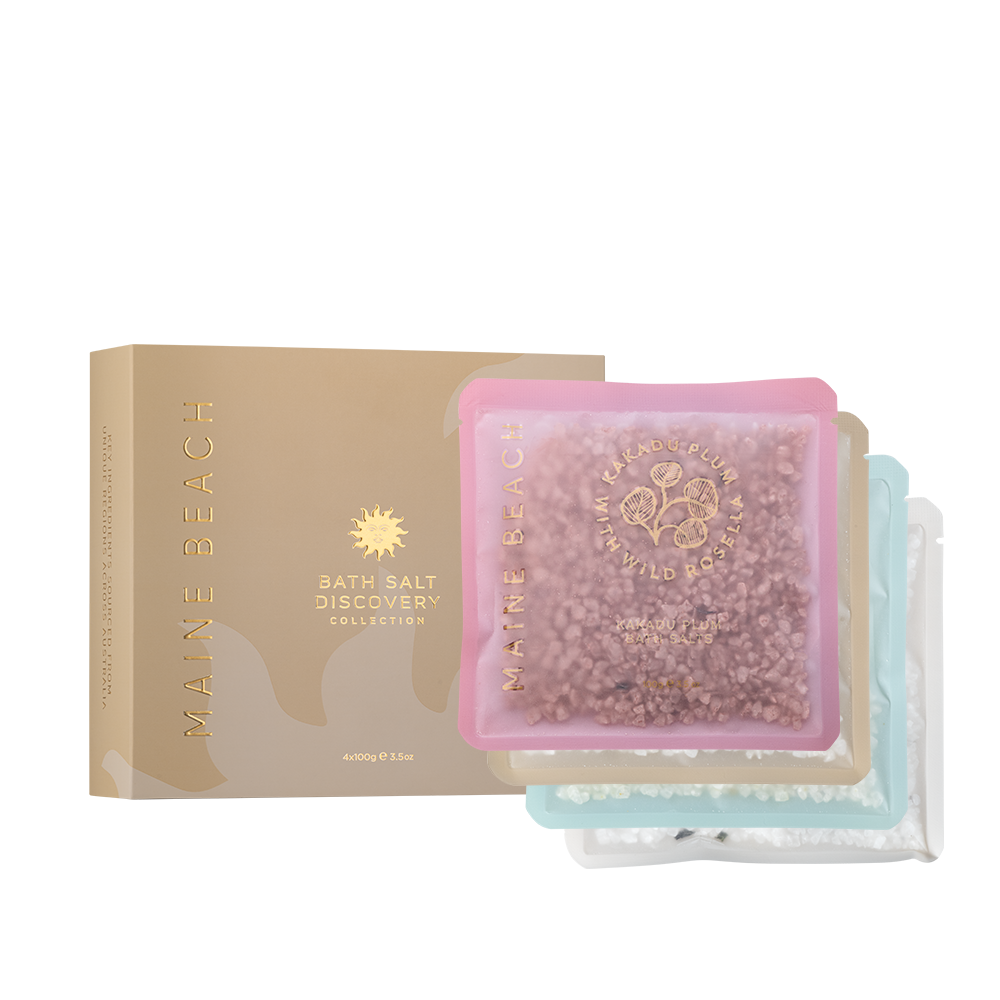 Maine Beach Bath Salt Discovery Collection Gift Pack