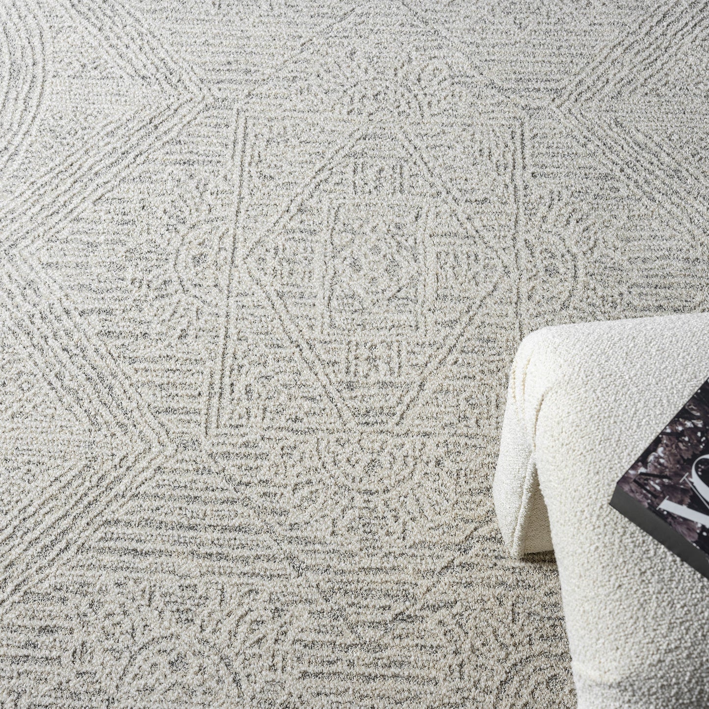 Nature 493 Stone Rectangle Rug
