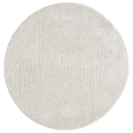 Nature 495 Sand Round Rug