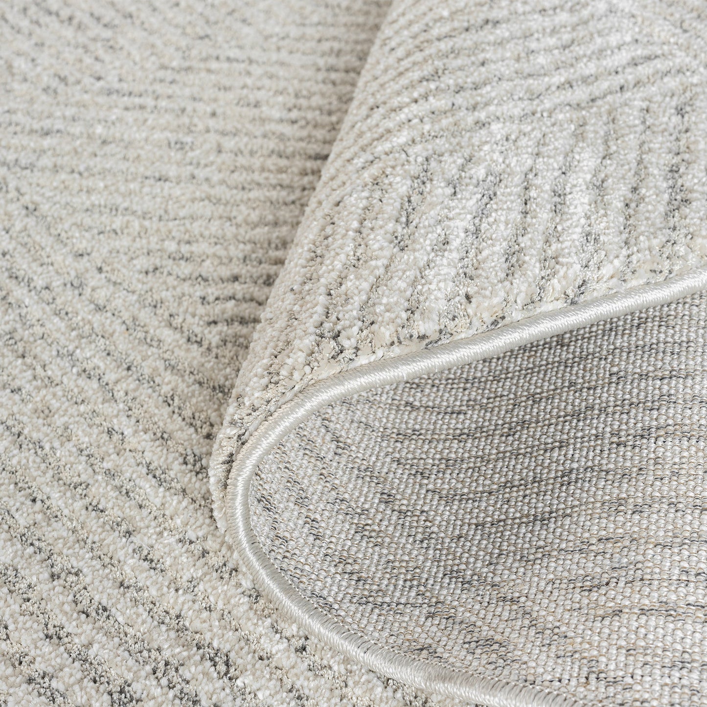 Nature 495 Sand Round Rug
