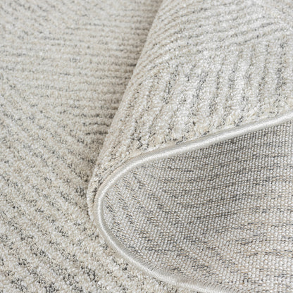 Nature 495 Sand Round Rug