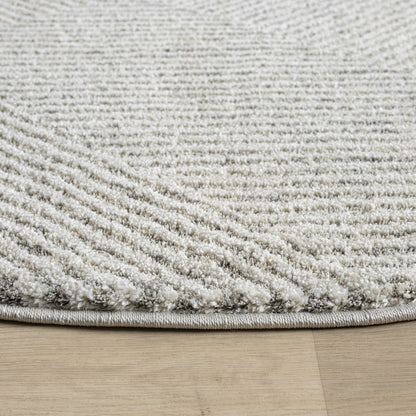 Nature 495 Sand Round Rug