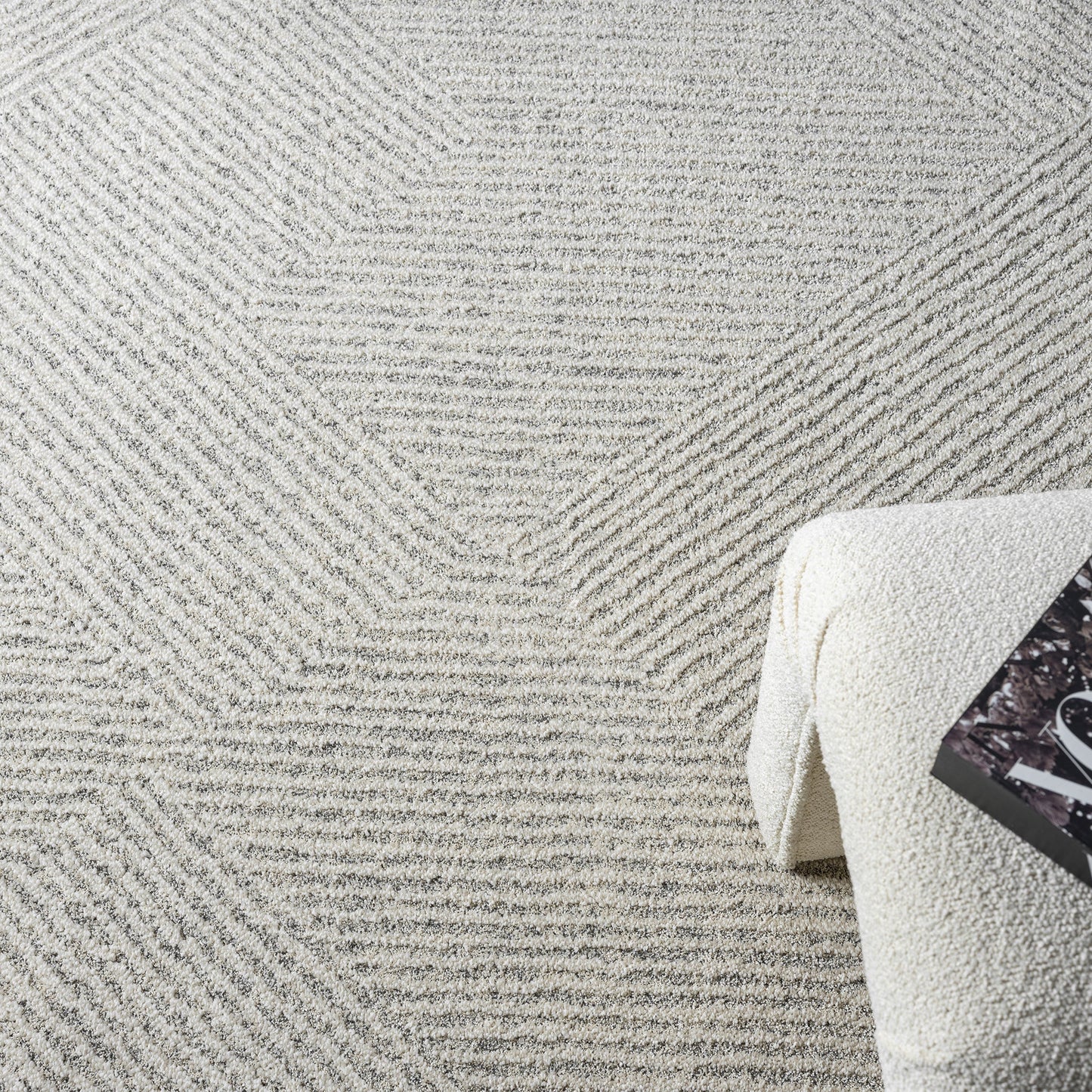 Nature 495 Sand Rectangle Rug