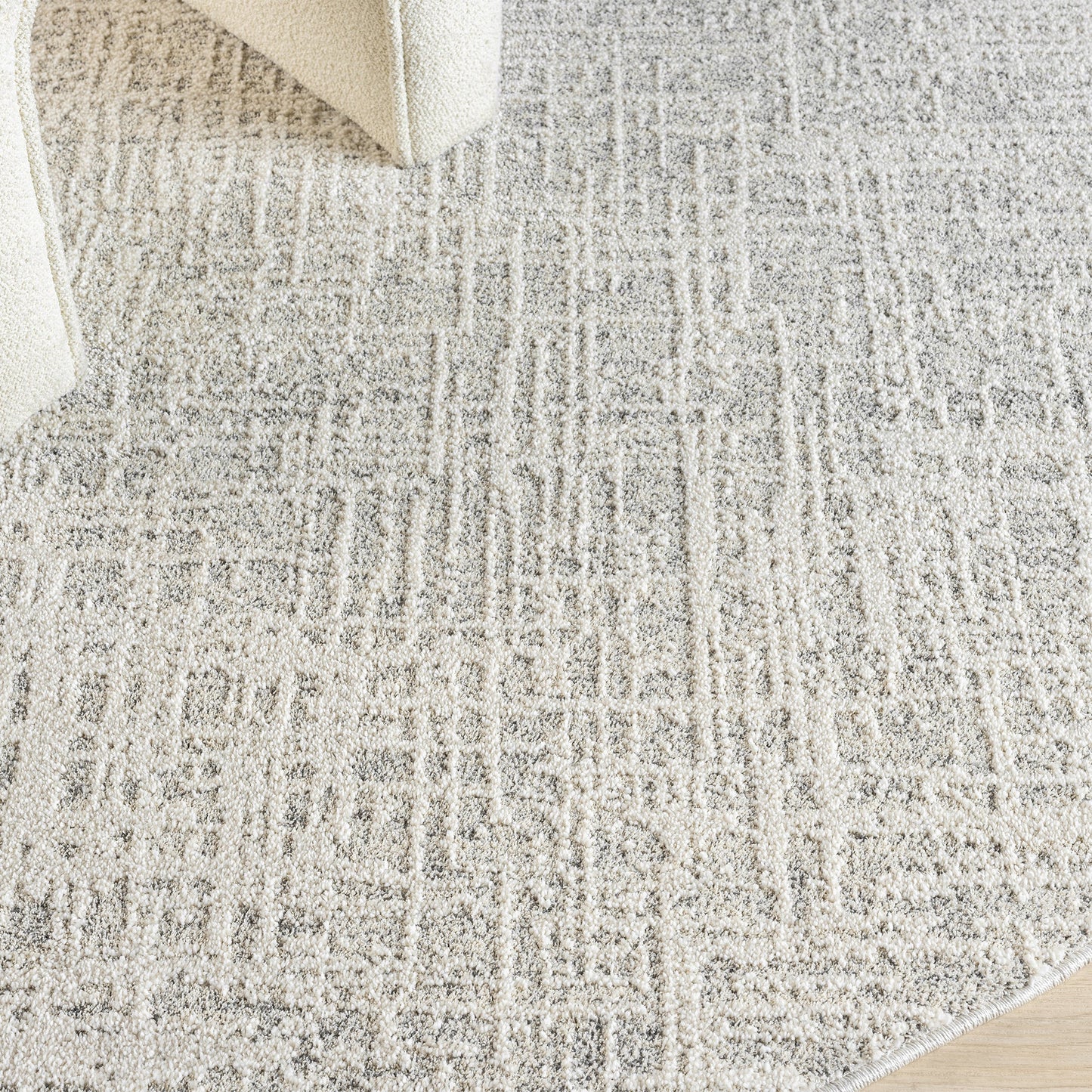 Nature 497 Linen Round Rug