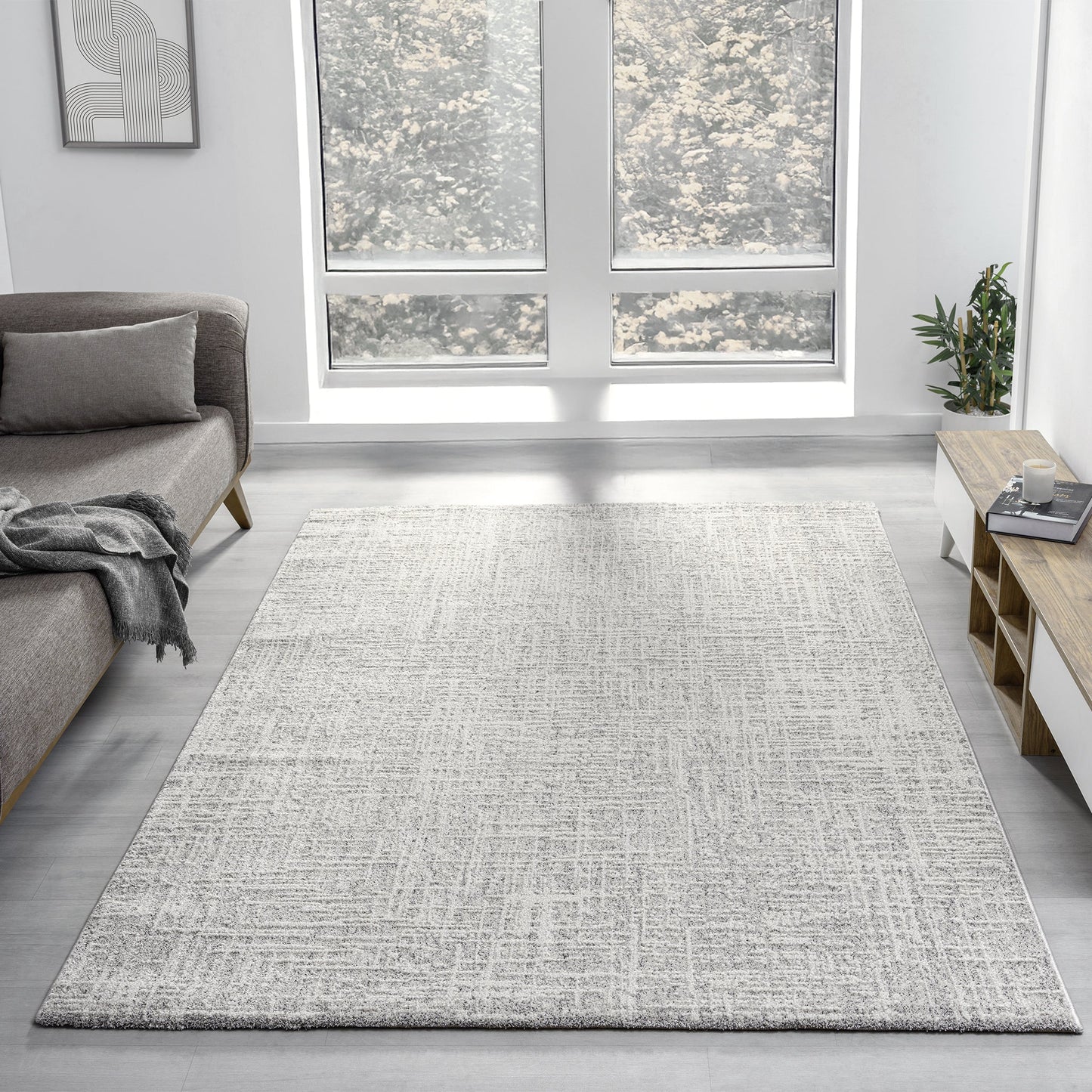 Nature 497 Linen Rectangle Rug