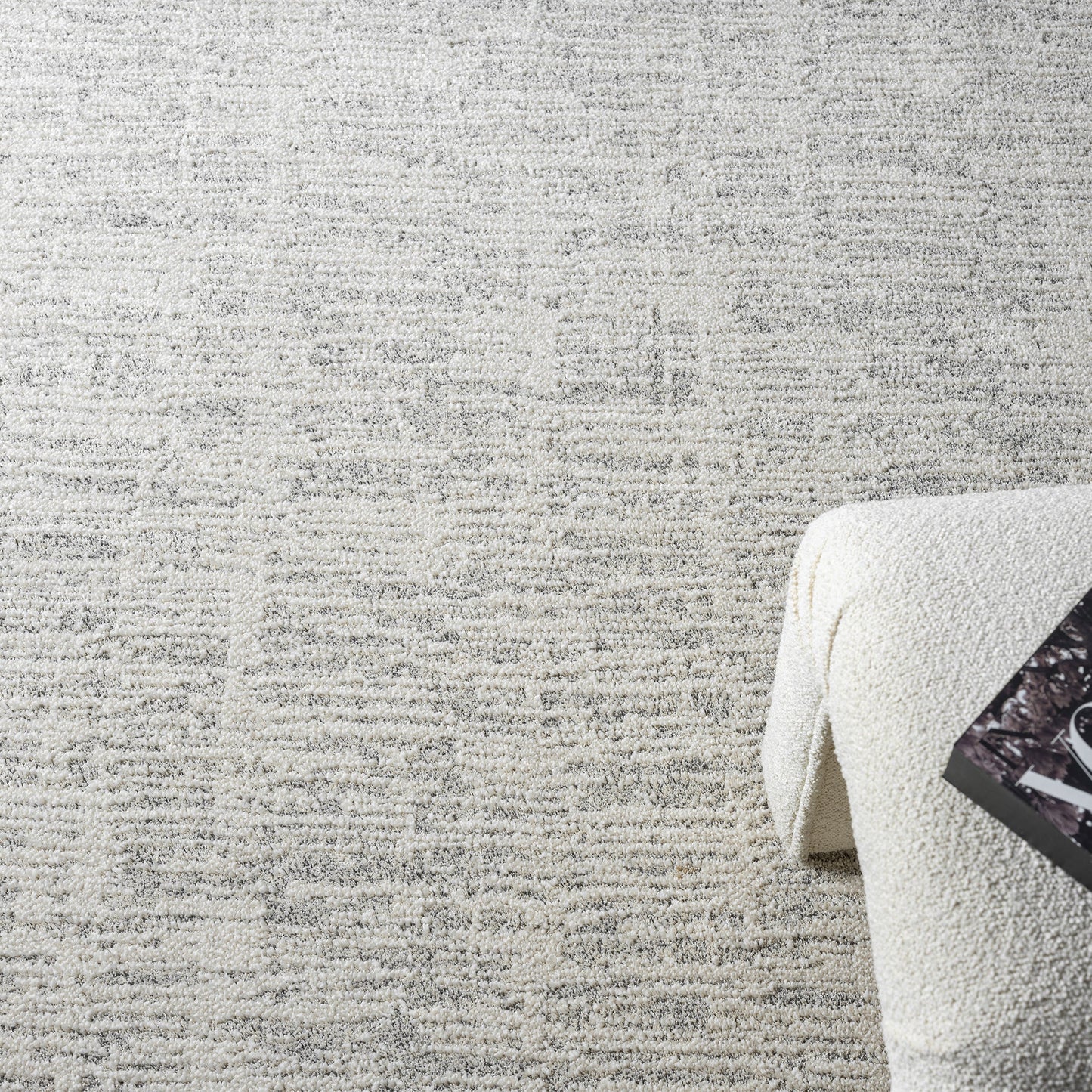 Nature 498 Oyster Rectangle Rug