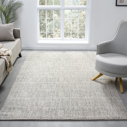 Nature 498 Oyster Rectangle Rug