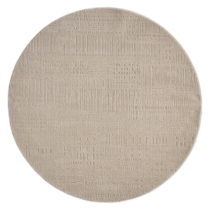 Noble 779 Fawn Round Rug
