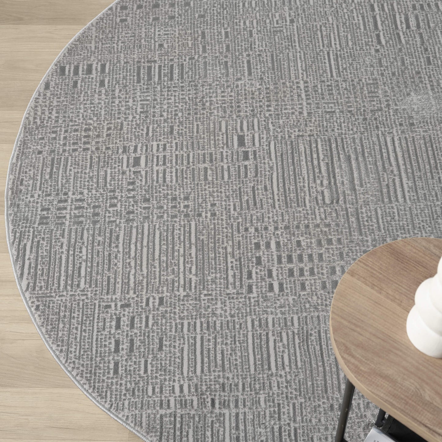 Noble 779 Slate Round Rug