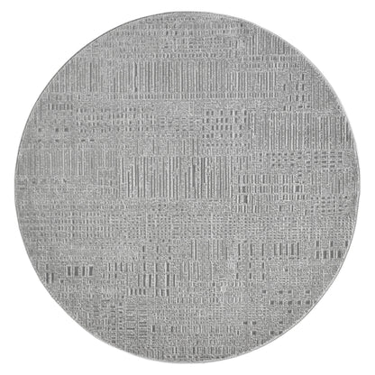 Noble 779 Slate Round Rug