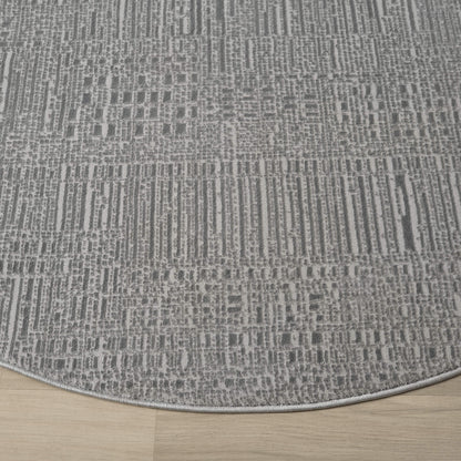 Noble 779 Slate Round Rug