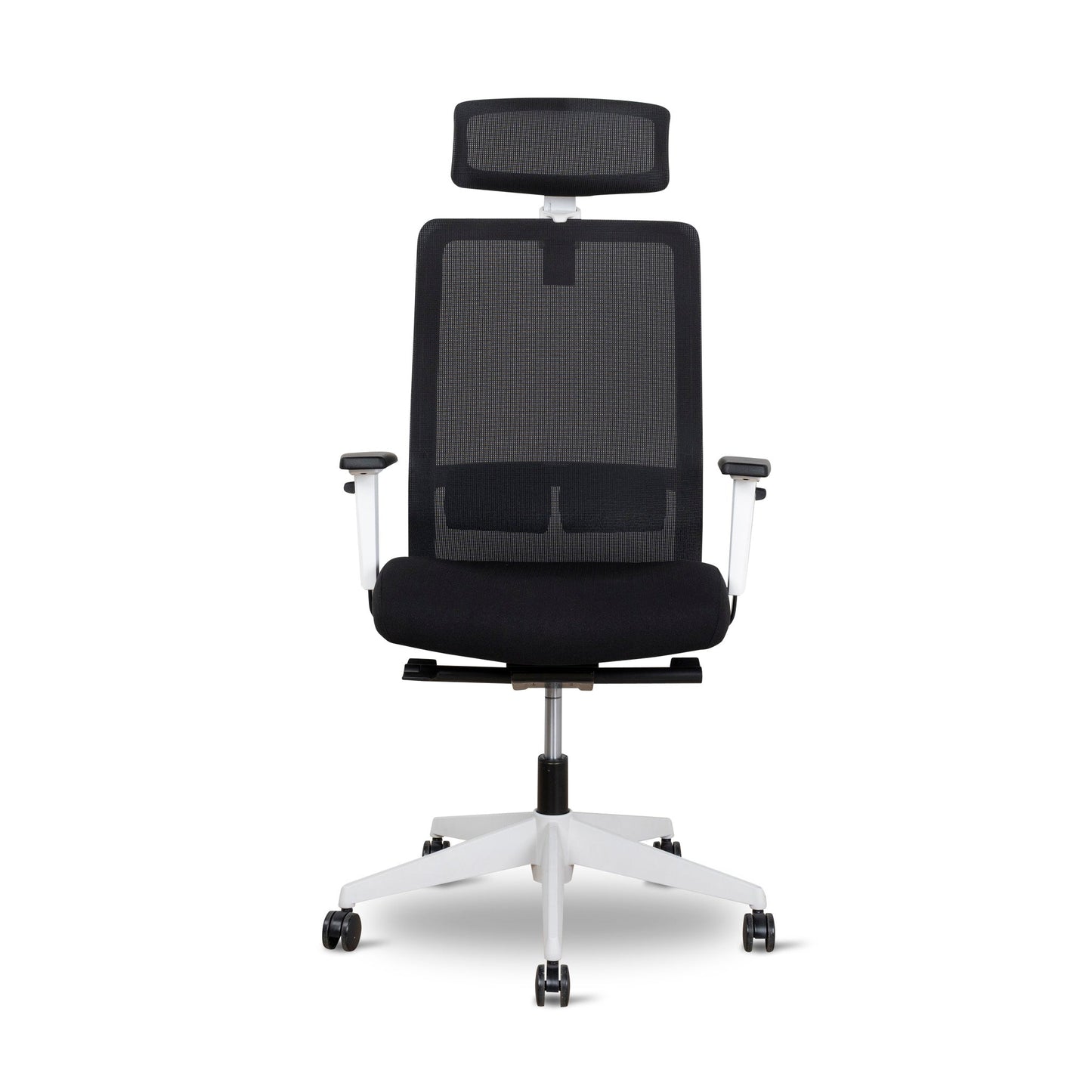 Mesh Ergonomic Office Chair with Headrest - Black