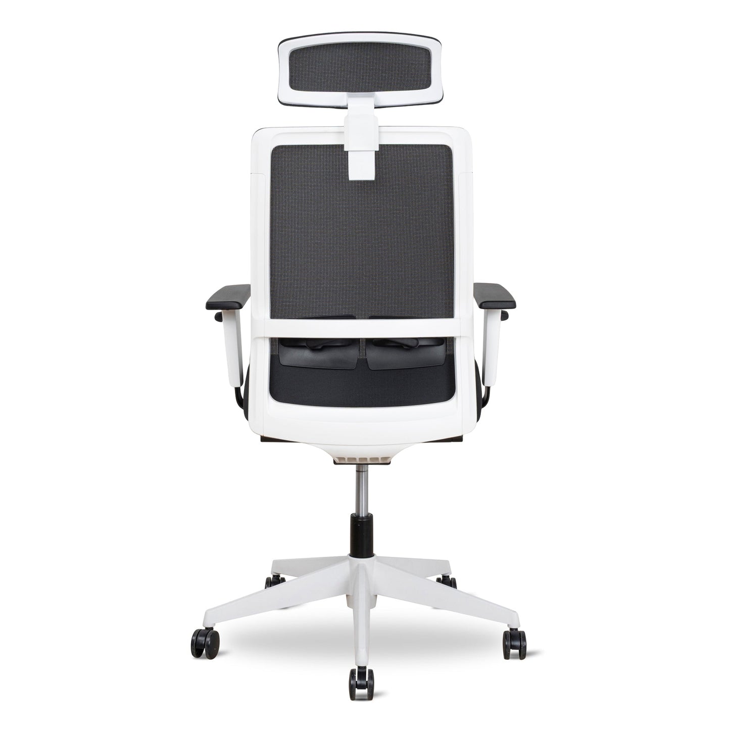 Mesh Ergonomic Office Chair with Headrest - Black