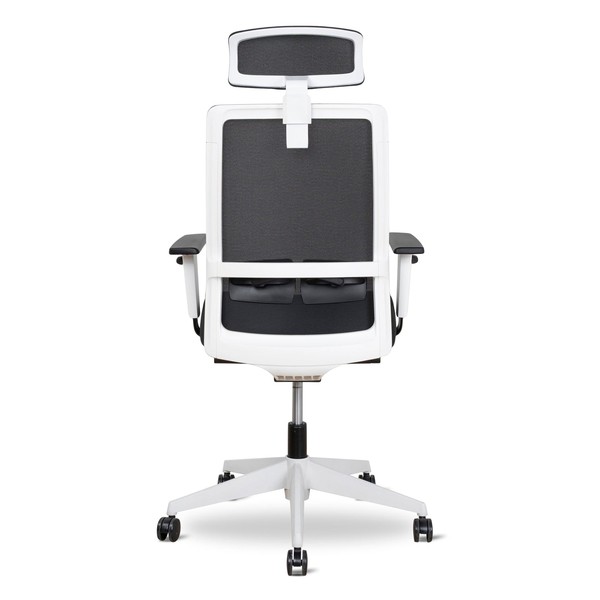 Mesh Ergonomic Office Chair with Headrest - Black